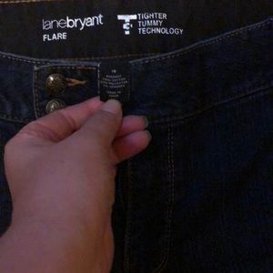 Lane Bryant Flare Jeans. Sz18. Like new.